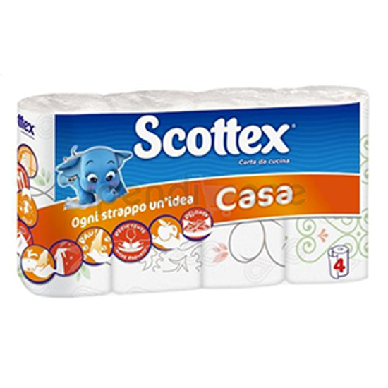 Immagine di SCOTTEX CASA MAXY 4 ROTOLI