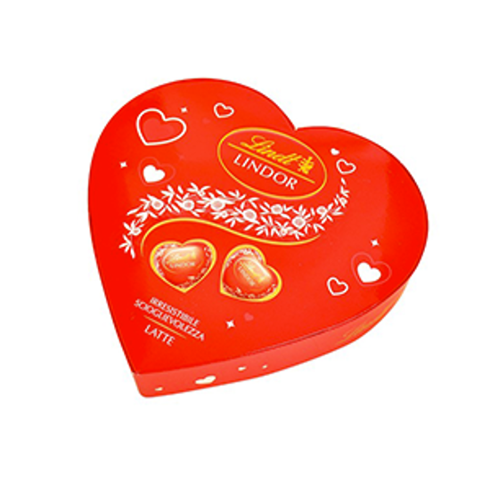 Immagine di LINDT LINDOR SCATOLA CUORE 110GR.
