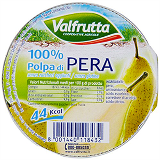 Immagine di VALFRUTTA POLPA DI FRUTTA G.100 PERA