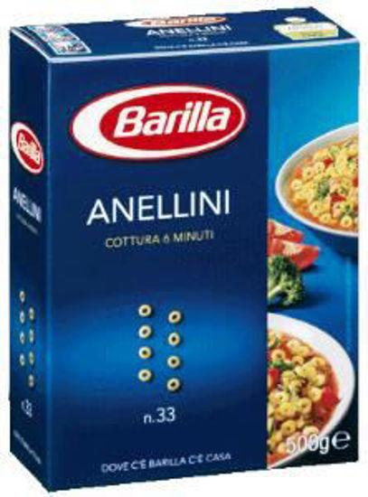 Immagine di BARILLA ANELLINI N.33 GR.500