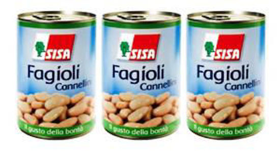 Immagine di SISA FAGIOLI CANNELLINI NATUR. GR 125X3