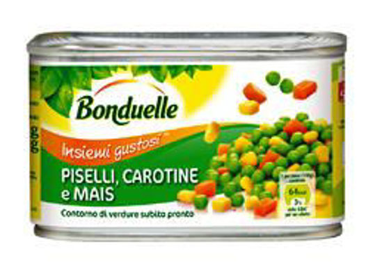 Immagine di BONDUELLE PISELLI CAROTINE E MAIS GR.400