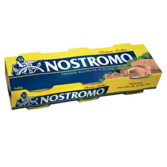 Immagine di NOSTROMO TONNO ALL'OLIO D'OLIVA GR.70  X 3