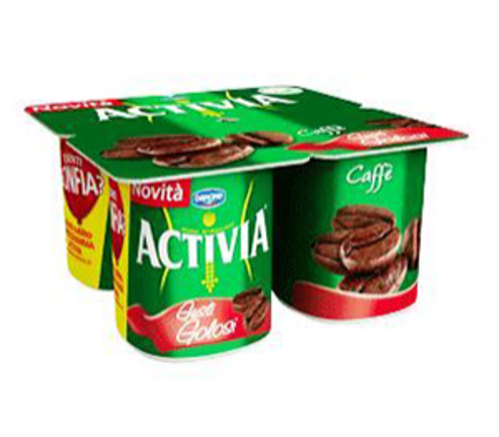 Immagine di DANONE ACTIVIA GOLOSO CAFFE' GR.125 X 4