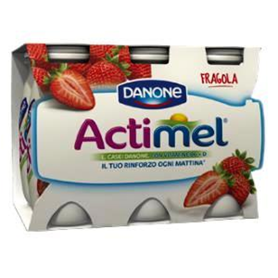 Immagine di DANONE ACTIMEL FRAGOLA GR.100 X 6