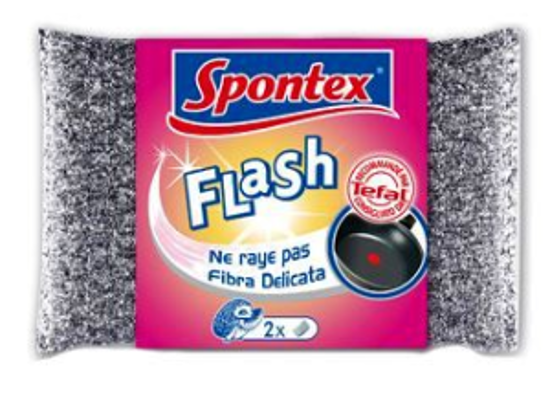 Immagine di SPONTEX FLASH PANNI ABRASIVI PZ.2