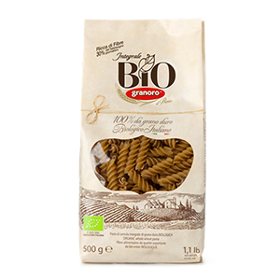 Immagine di GRANORO FUSILLI INTEGRALI BIO N.100BI GR.500