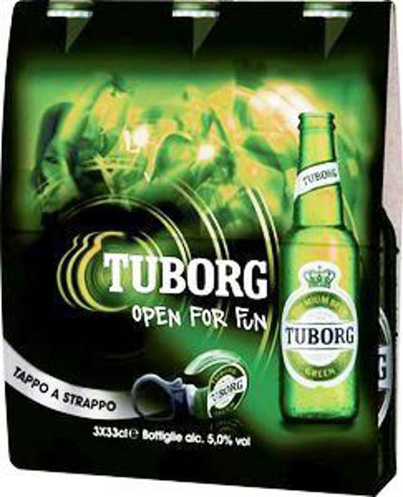 Immagine di BIRRA TUBORG CL.33 X 3