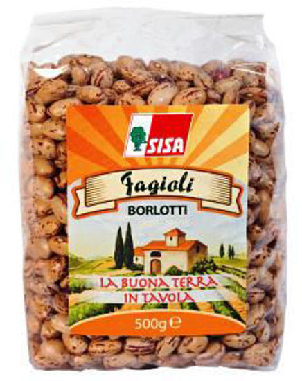 Immagine di SISA FAGIOLI BORLOTTI GR. 500 BUSTA