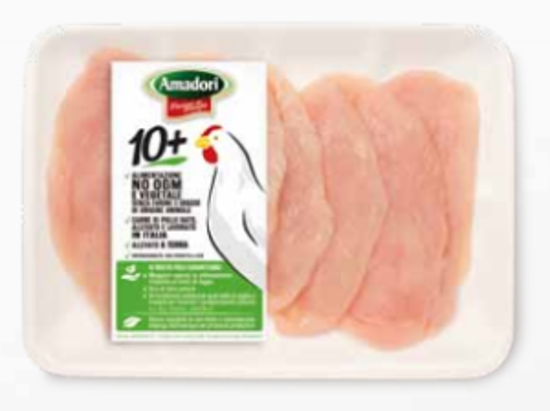 Immagine di AMADORI PETTO DI POLLO A FETTE GR.700