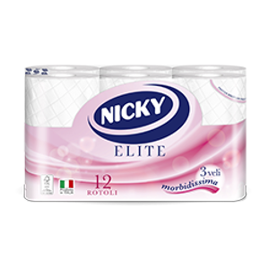 Immagine di NICKY ELITE IGIENICA 12 ROTOL.3V.