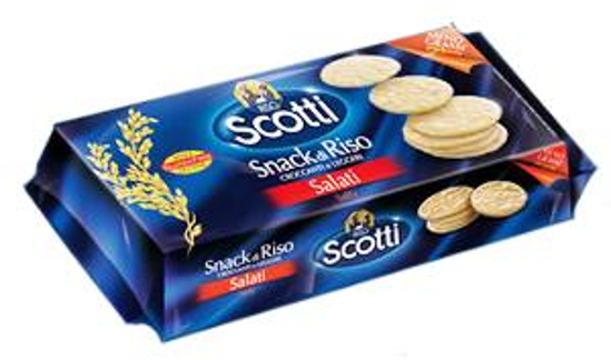 Immagine di RISO SCOTTI SNACK DI RISO SALATI GR.100