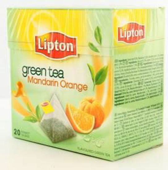 Immagine di LIPTON TE' VERDE PYRAMID MANDARINO E ARANCIA X 20