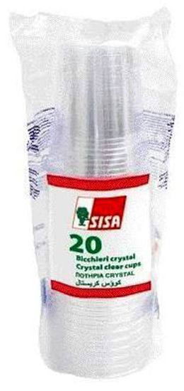 Immagine di SISA BICCHIERI CRYSTAL PZ.20