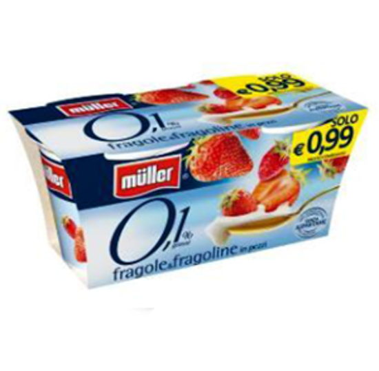 Immagine di MULLER 0,1% FRAGOLA GR.125 X 2