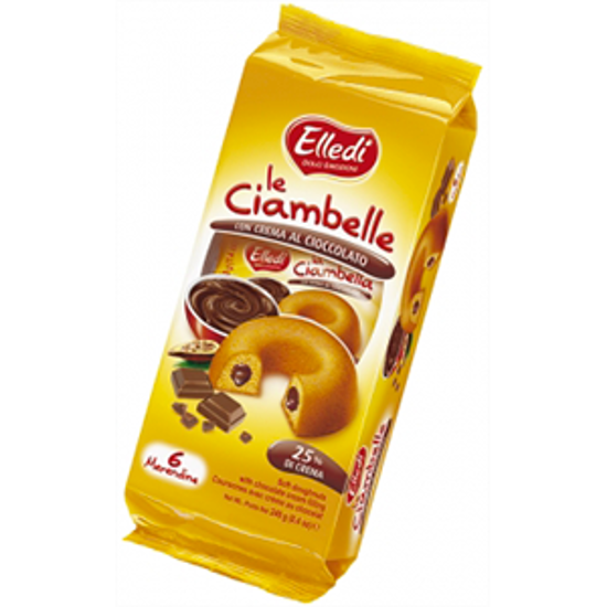 Immagine di ELLEDI CIAMBELLA G.40X6 FARCITA CIOCCOLATO