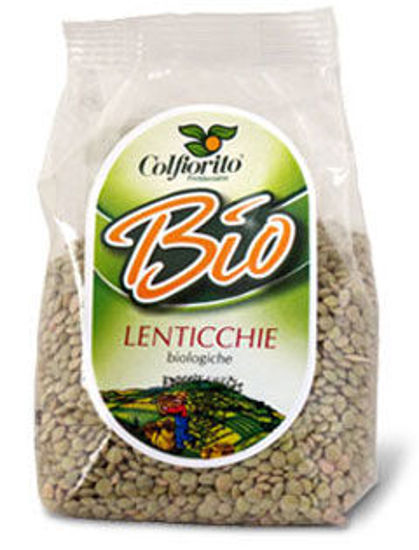 Immagine di COLFIORITO BIO LENTICCHIE VERDI GR.300