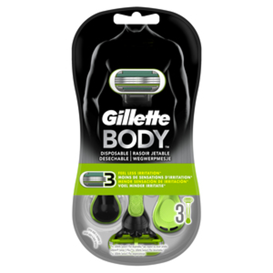 Immagine di GILLETTE BODY MEN 3LAME U&G X3 PZ