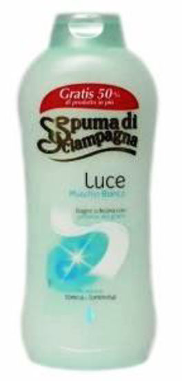 Immagine di SPUMA DI SCIAMPAGNA BAGNOSCHIUMA LUCE CON MUSCHIO BIANCO ML.750