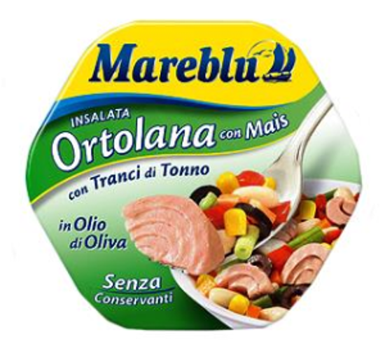 Immagine di MAREBLU INSALATA ORTOLANA CON MAIS E TRANCI DI TONNO GR.220