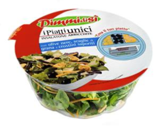 Immagine di DIMMIDISI INSALATA CON SCAGLIE DI GRANA E OLIVE GR.120