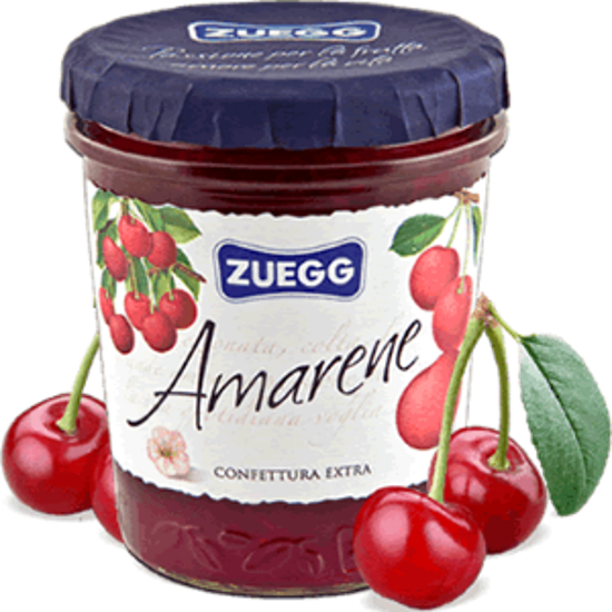 Immagine di ZUEGG CONFETTURA EXTRA AMARENE GR.320