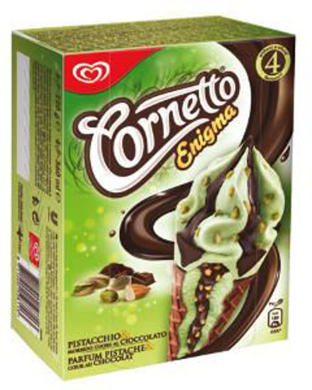 Immagine di ALGIDA CORNETTO ENIGMA PISTACCHIO/CIOCCOLATO GR.55 X 4