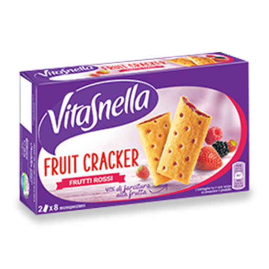 Immagine di VITASNELLA CRACKERS G.197 FRUTTI ROSSI