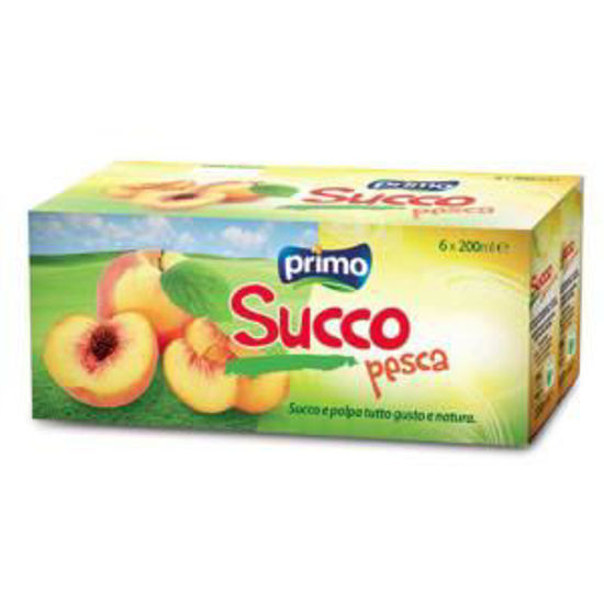 Immagine di PRIMO SUCCO DI FRUTTA PESCA ML.200 X 6