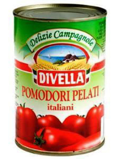 Immagine di DIVELLA POMODORI PELATI GR.400