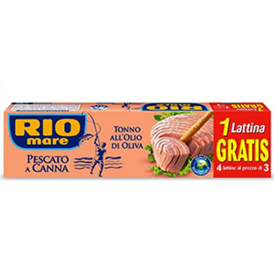 Immagine di RIO MARE TONNO G.80X3+1 PESCA A CANNA