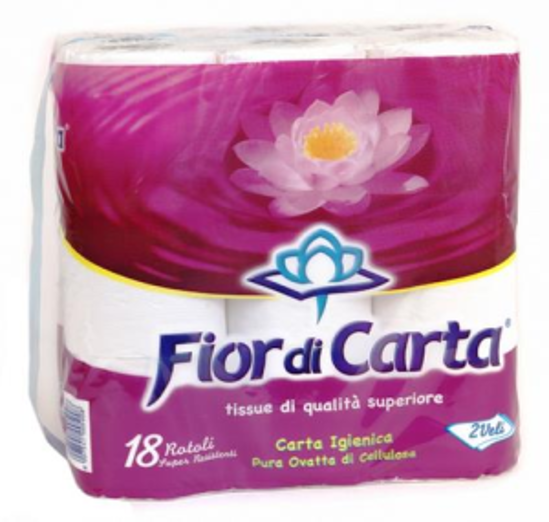 Immagine di FIOR DI CARTA IGIENICA PZ.18