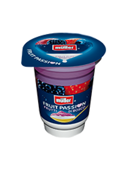 Immagine di MULLER FRUIT PASSION FRUTTI DI BOSCO GR.150