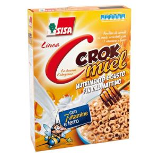 Immagine di SISA CEREALI ANELLINI AL MIELE GR.375