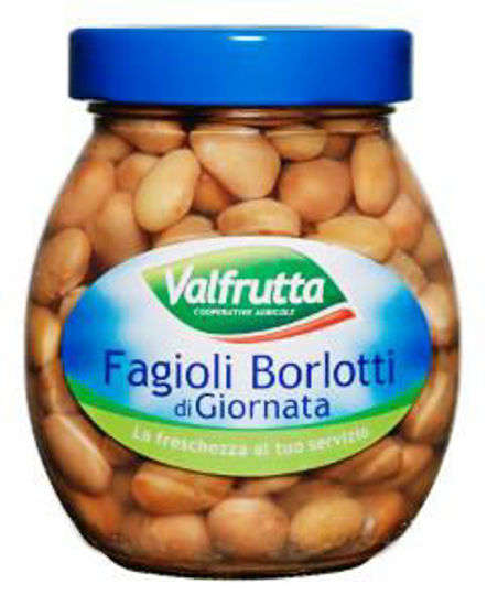 Immagine di VALFRUTTA FAGIOLI BORLOTTI DI GIORNATA VETRO GR.370