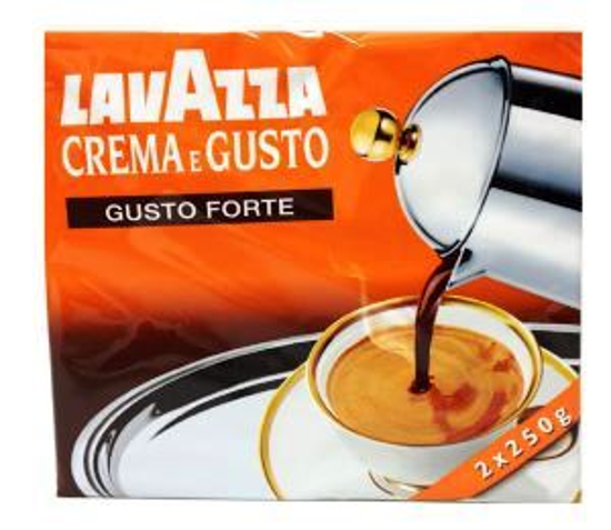 Immagine di LAVAZZA CREMA E GUSTO FORTE GR.250 X 2