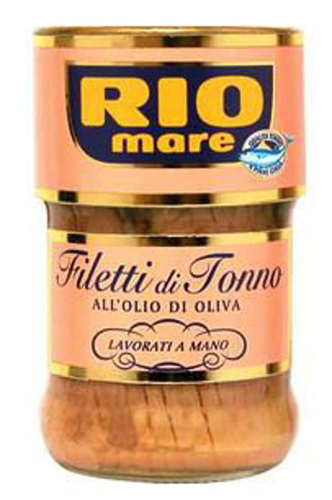 Immagine di RIO MARE FILETTI DI TONNO ALL'OLIO D'OLIVA VETRO GR.180