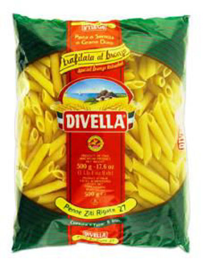 Immagine di DIVELLA PENNE ZITI RIGATE TRAFILATE AL BRONZO N.27 GR.500
