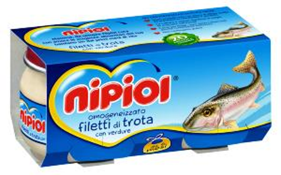 Immagine di NIPIOL OMOGENEIZZATO FILETTO DI TROTA GR.80 X 2