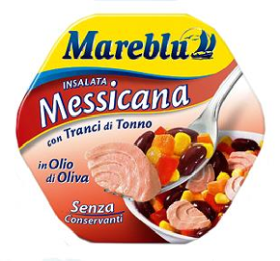 Immagine di MAREBLU INSALATA MESSICANA CON TRANCI DI TONNO GR.220