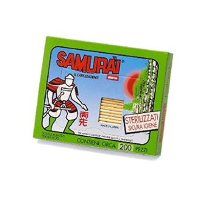 Immagine di SAMURAI STUZZICADENTI DISP PZ.200