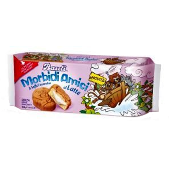 Immagine di BAULI MORBIDI AMICI AL LATTE X 8 GR.264
