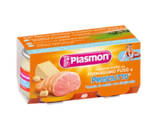 Immagine di PLASMON OMOGENEIZZATO FORMAGGINO/PROSCIUTTO GR.80 X 2