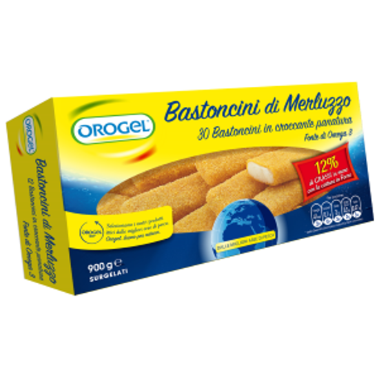 Immagine di OROGEL BASTONCINI MERLUZZO PZ.30 GR.900