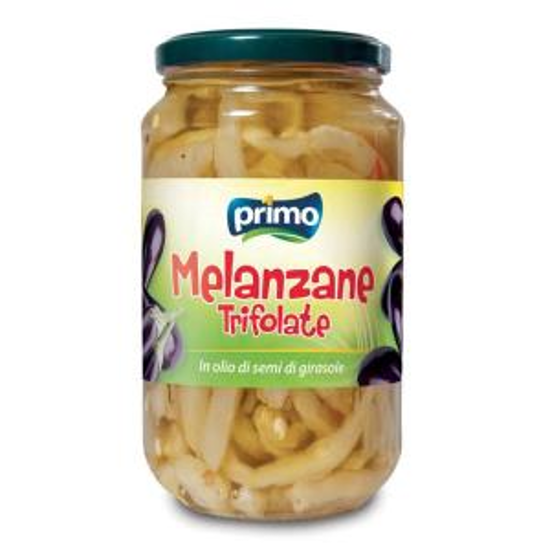 Immagine di PRIMO MELANZANE TRIFOLATE A IN OLIO GR.520