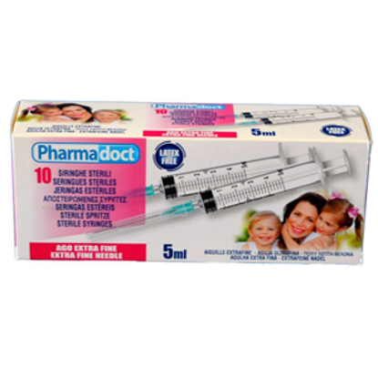 Immagine di SIRINGHE PHARMADOCT ML5 STERILI