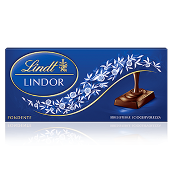 Immagine di LINDT TAVOLETTA G.100 FONDENTE