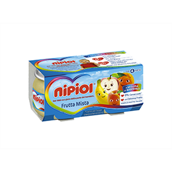 Immagine di NIPIOL OMOGENIZZATO G.80X2 FRUTTA MISTA