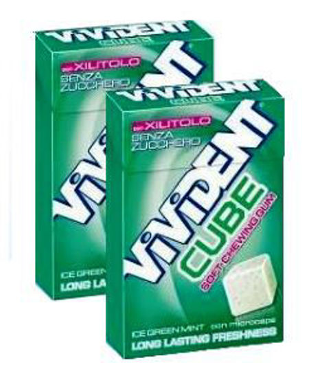 Immagine di VIVIDENT CUBE ICE GREEN X 2