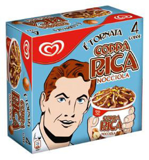 Immagine di ALGIDA COPPA RICA NOCCIOLA X 4